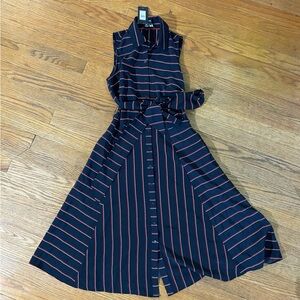 DISCOUNTED SHIPPING! Tommy Hilfiger NEW Stripped Dress